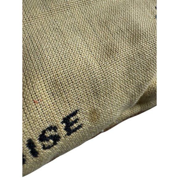 Vintage Norman Rockwell Pillow 2 Boys 1 Dog Fishing Fishermans Paradise - Picture 3 of 7